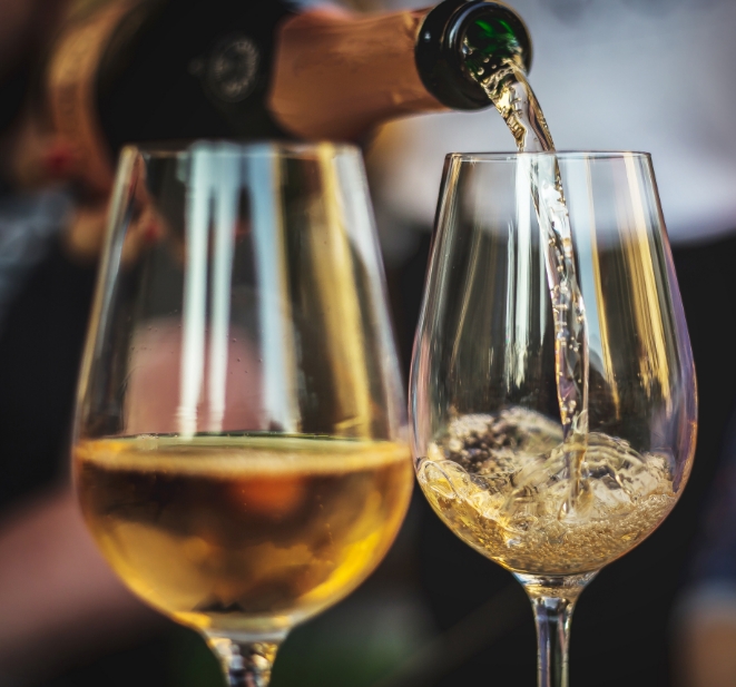 Wine Pouring and make a reservation